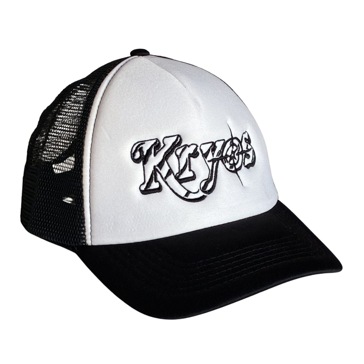 BLACK TRUCKER CAP
